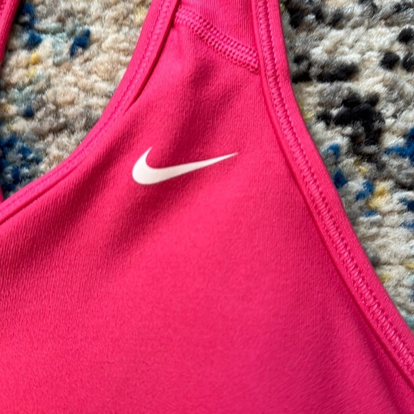 Nike Dri-fit tank Pink with built in sports bra - Picture 3 of 9